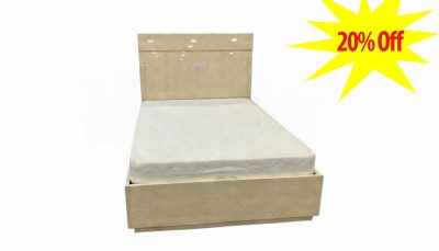 Bedroom Furniture Full Size Kids Bedrooms Kroma Sand Birch 48" Bed