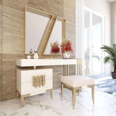 Brands Franco Furniture ECLIPSE To45 Vanity Dresser