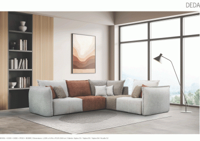 Brands European Living Collection Deda Sectional