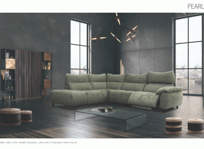 Living Room Furniture Sectionals Pearl Sectional