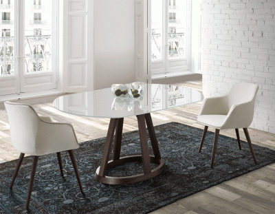 Dining Room Furniture Kitchen Tables and Chairs Sets Alice Table with 4xJax Chairs Set