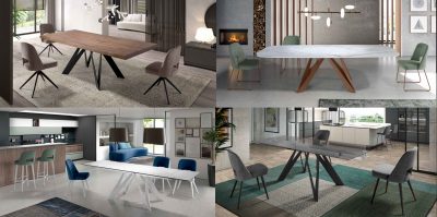 Dining Room Furniture Modern Dining Room Sets Batta Dining tables with Emma chairs