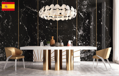 Brands Franco Gold Oro White Dining room