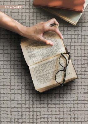 Living Room Furniture Rugs Tela Taupe Rug