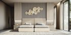 *With PLATINUM ivory nightstands