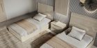 *With PLATINUM ivory nightstands