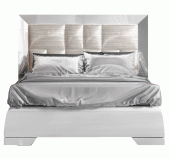Bedroom Furniture Beds Carmen Queen size Bed White
