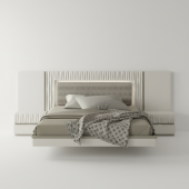 Marina Taupe King size Bed