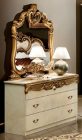Barocco Single Dresser Ivory/Gold