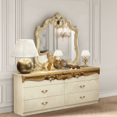 Barocco Dressers IVORY/GOLD