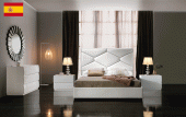 Martina LUX KS Bedroom Storage White, C152, E100