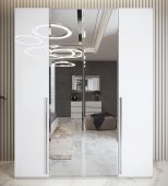 Dama Bianca 4 Door Wardrobe White