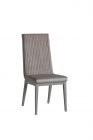 Chair Flute “Stripe” fabric Scarlet 04