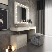 Brands Franco Furniture New BELLA Vanity Chest NB03 Vanity Dresser