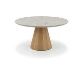 Dining Room Furniture Marble-Look Tables 9493 Dining Table with Extention