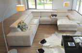 Living Room Furniture Sectionals Girro Corner with Bar and Bed
