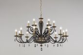 Brands Euroluce Macrame Collection Macramè L12+6 black