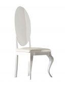 Dining Room Furniture Chairs Carmen Arm and side White chair