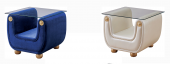 Living Room Furniture Coffee and End Tables Giza Coffee and End Tables