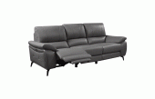 Living Room Furniture Sofas Loveseats and Chairs 2934 Dark Grey Sofa w/ electric recliners