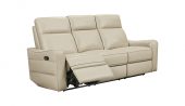 Living Room Furniture Sofas Loveseats and Chairs 3517 Cream Sofa w/ manual recliners