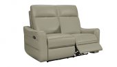 Living Room Furniture Sofas Loveseats and Chairs 3517 Grey Loveseat w/ manual recliners