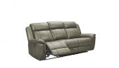 Living Room Furniture Reclining and Sliding Seats Sets 9015 Grey Sofa w/ manual recliners