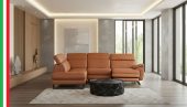 Living Room Furniture Sectionals Gea Left Sectional w/ recliner