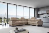 Living Room Furniture Sectionals 2119 Sectional - Cream Beige