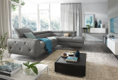 Living Room Furniture Sectionals Camelia Sectional w/Bed and Storage