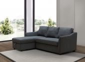 Living Room Furniture Sleepers Sofas Loveseats and Chairs Rino Sectional w/storage and bed