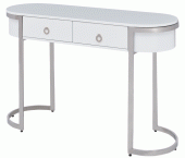 Wallunits Hallway Console tables and Mirrors 131 Hallway Console Table White/Silver